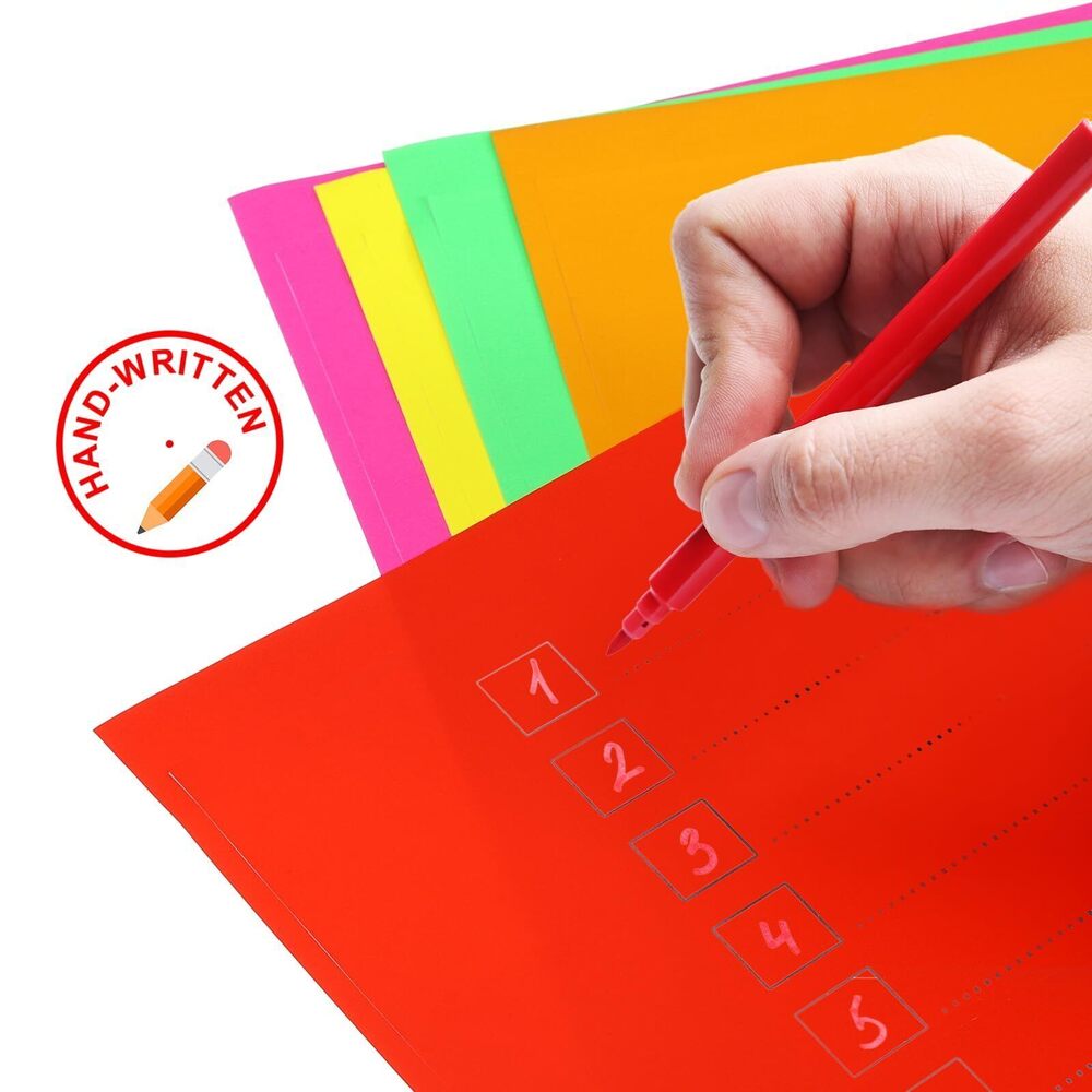 1579 Printing Color Coding Labels 4 x 3.33 Inch, 150 Pcs Rectangular - Picture 3 of 7